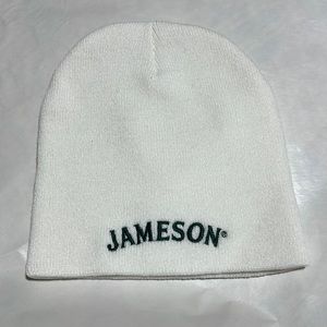 White Jameson Beanie Winter Hat